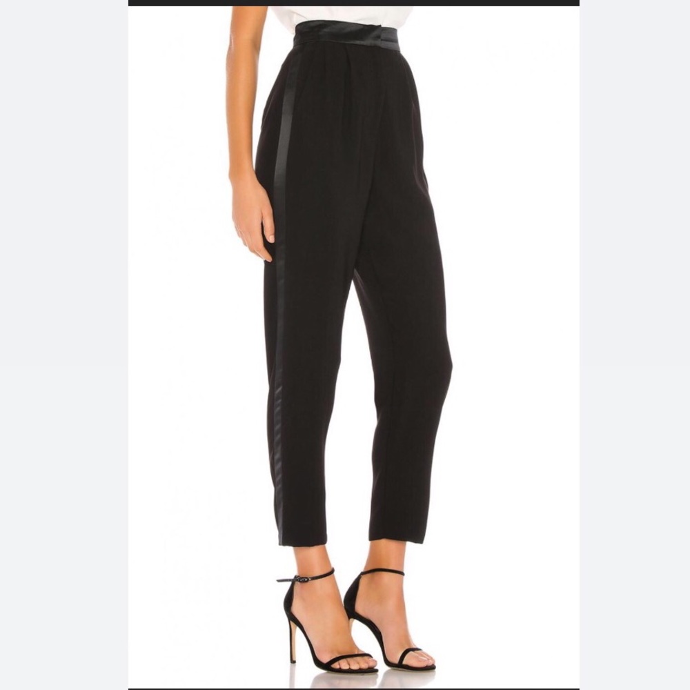 Amand Uprichard tuxedo pants - black.